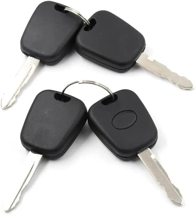Kit Cilindro Serratura Porta Guidatore Sinistro e Destro con 4 Chiavi compatibile con Citroën C1 /Peugeot 107 /Toyota Aygo 1608746380