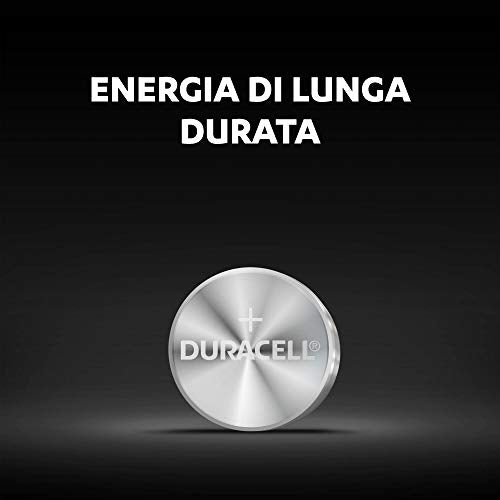 Duracell Batterie a moneta al litio 2025 da 3 V (confezione da 4) - Fino al 70% di extra durata - Tecnologia Baby Secure - Pila per chiavi auto, orologi fitness, occhiali 3D