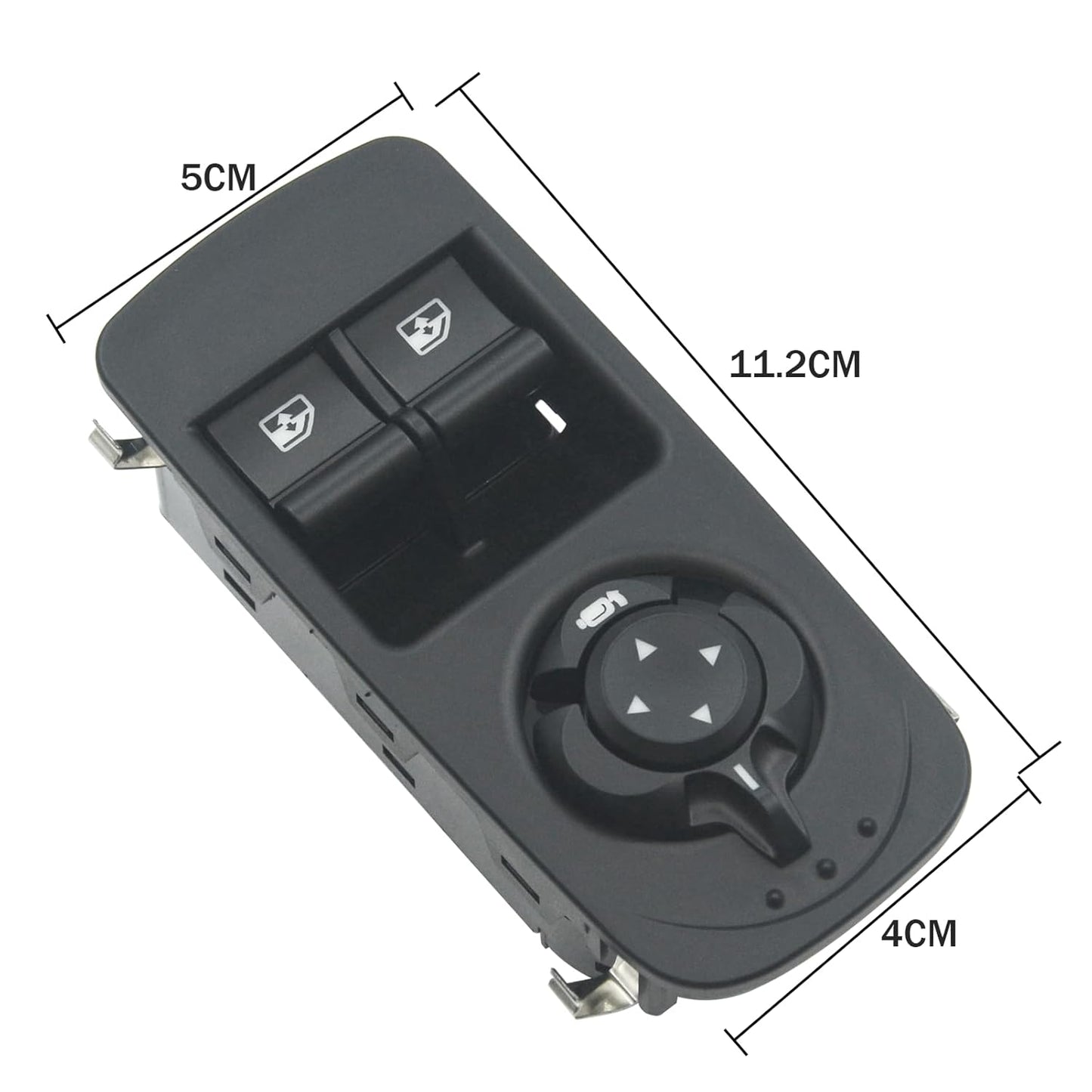 Pulsante Alzacristalli Finestrino elettrici per MiTo 955 pulsante interruttore controllo finestrino 156085170 interruttore alzacristallo elettrico