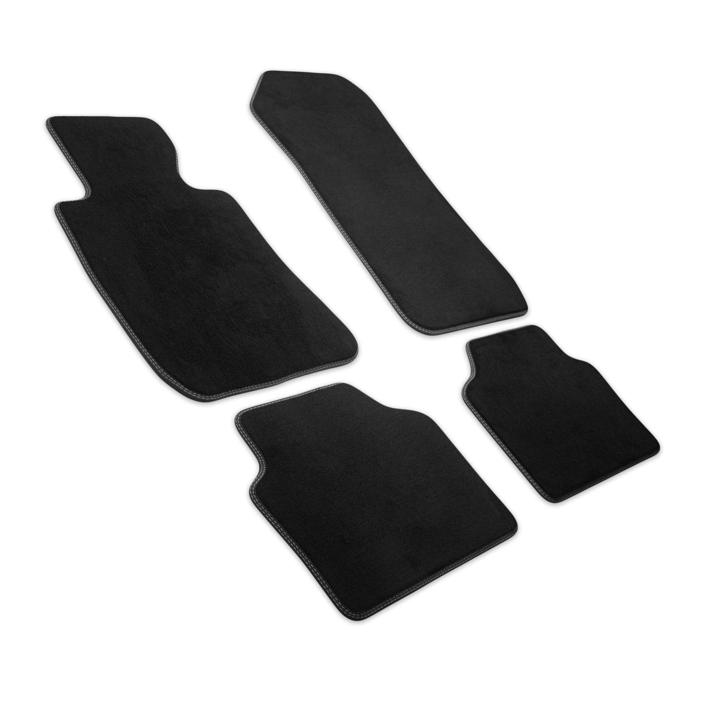 Tappetini su Misura in Velluto per BMW Serie 3 (E90) / Serie 3 touring (E91) 03.2005 fino a 2011