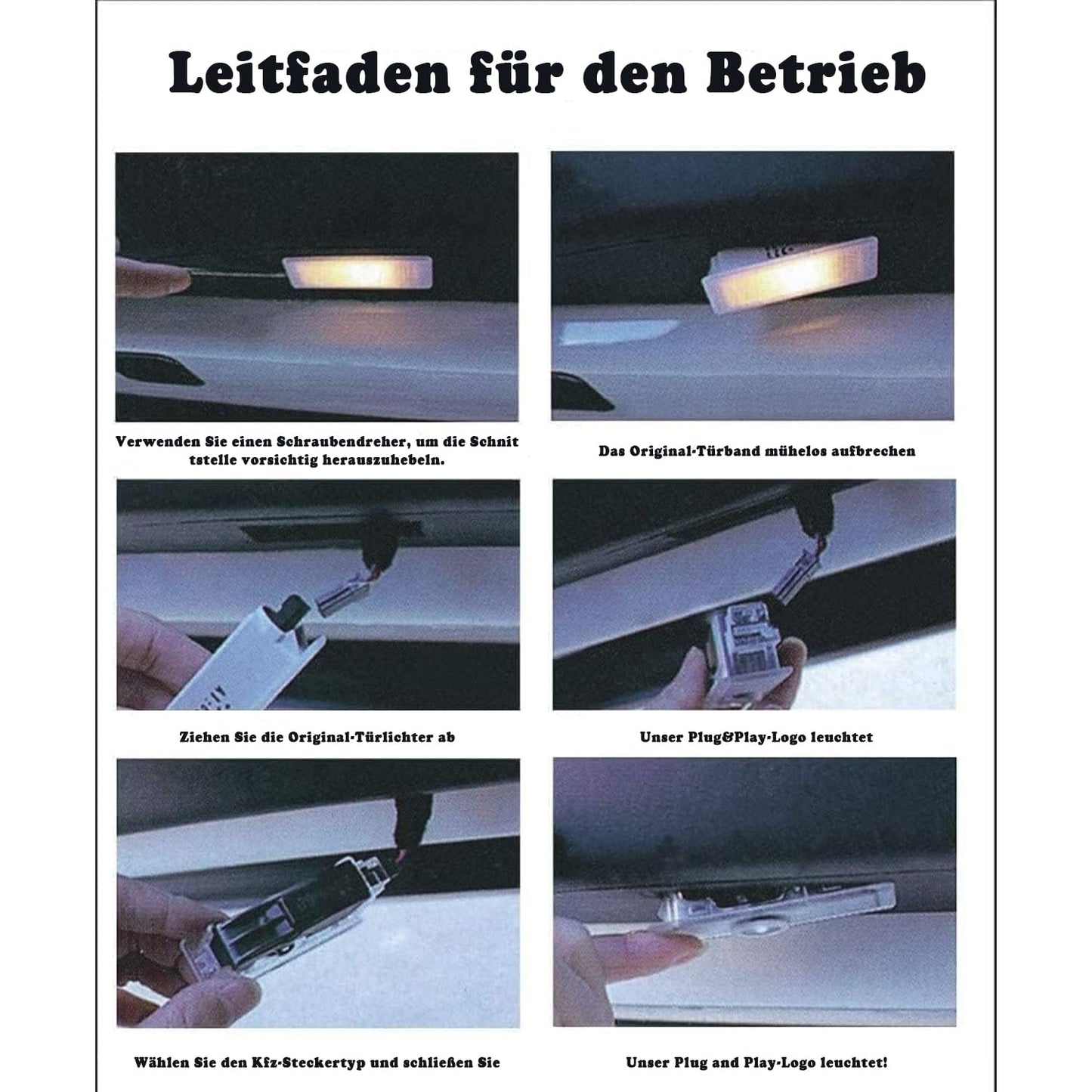 Set di 4 luci a LED di proiezione con HD-Ghost Shadow luci di benvenuto per porte A/B/C/E/M/ML/GLA/GLC/GLE/GLS classe Plug-and-Play