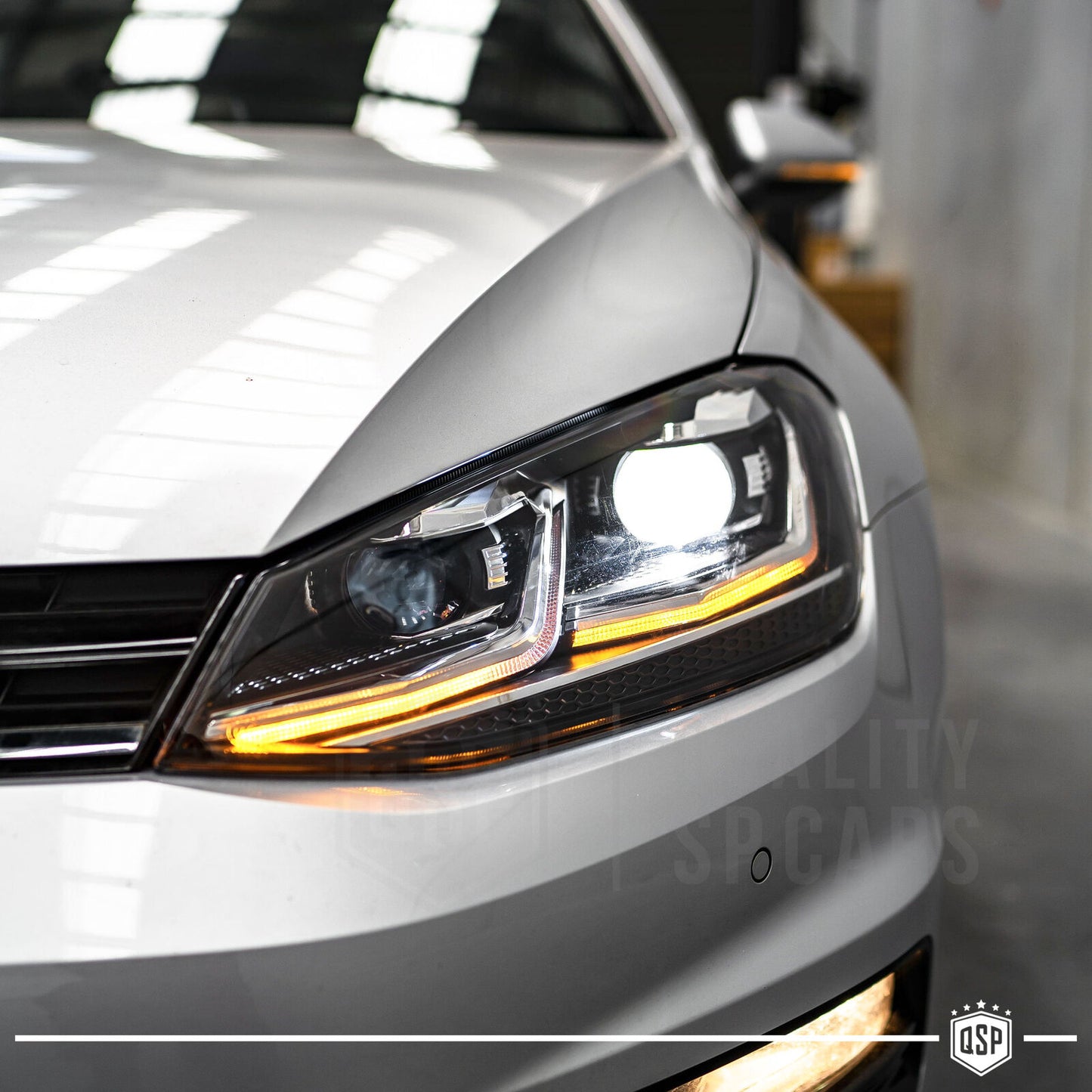 FARI LED Per Golf 7 Anteriori TRASFORMAZIONE in Golf 7.5 Restyling PLUG & PLAY