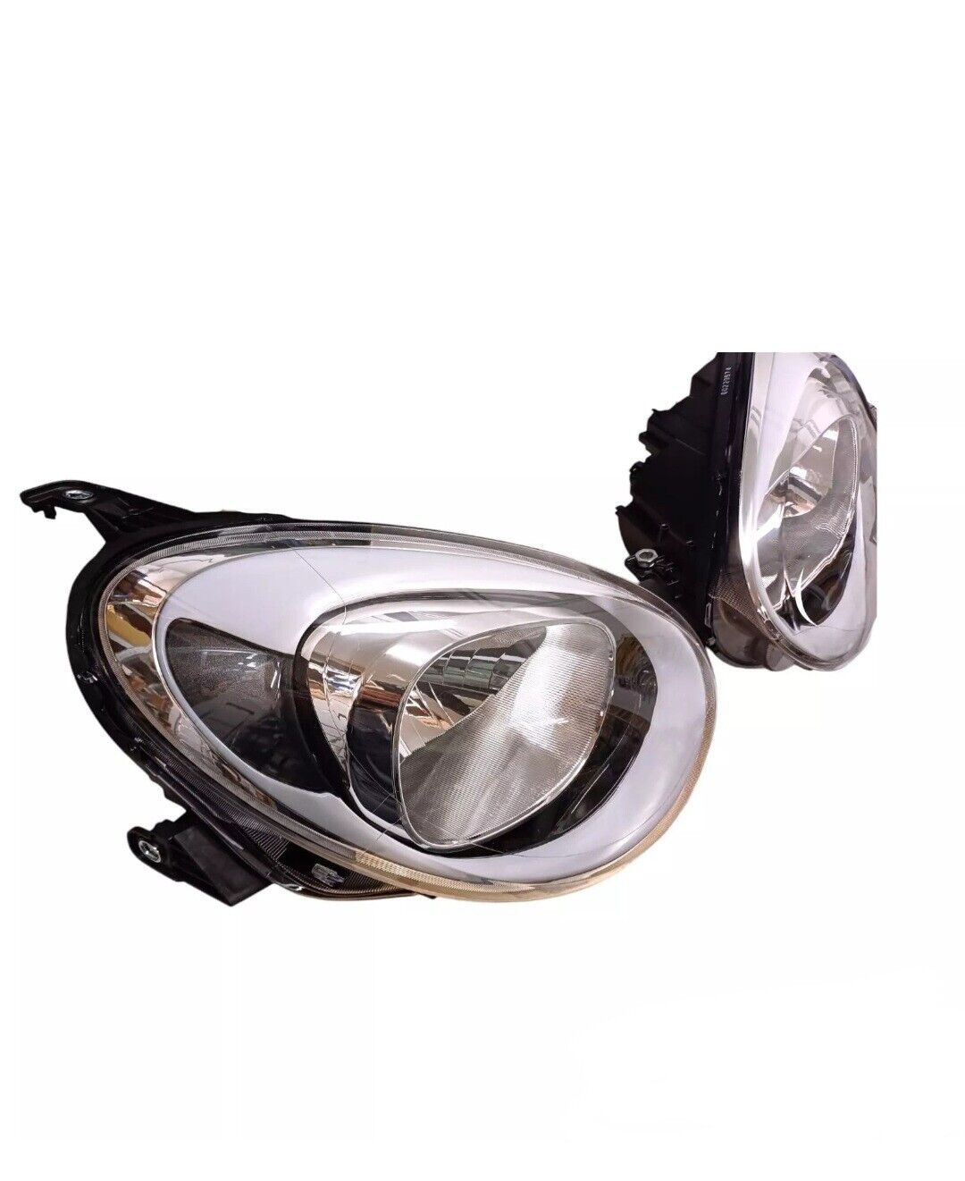 COPPIA FARI ANTERIORI FANALI PROIETTORI SUPERIORI DX SX FIAT 500X DEPO NO LED