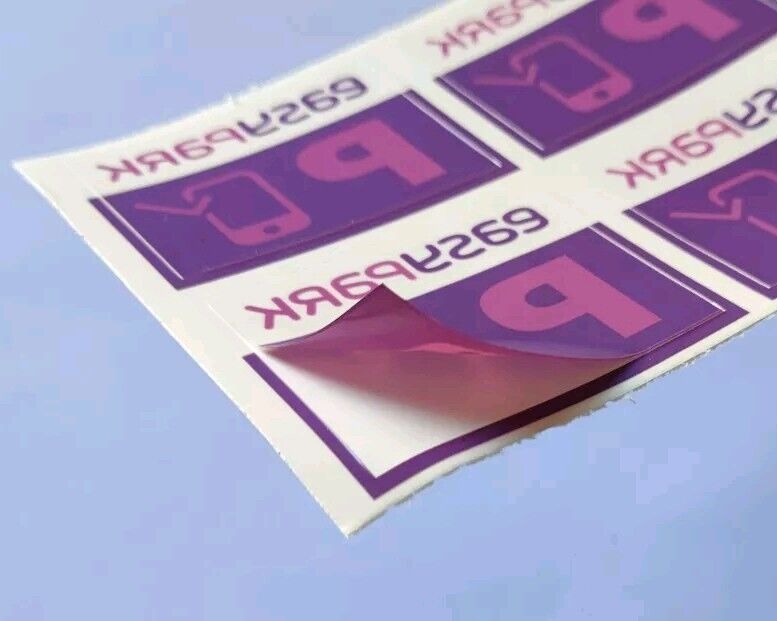 Adesivo EASYPARK in vinile per parcheggio. Sticker Easy Park 4 pezzi