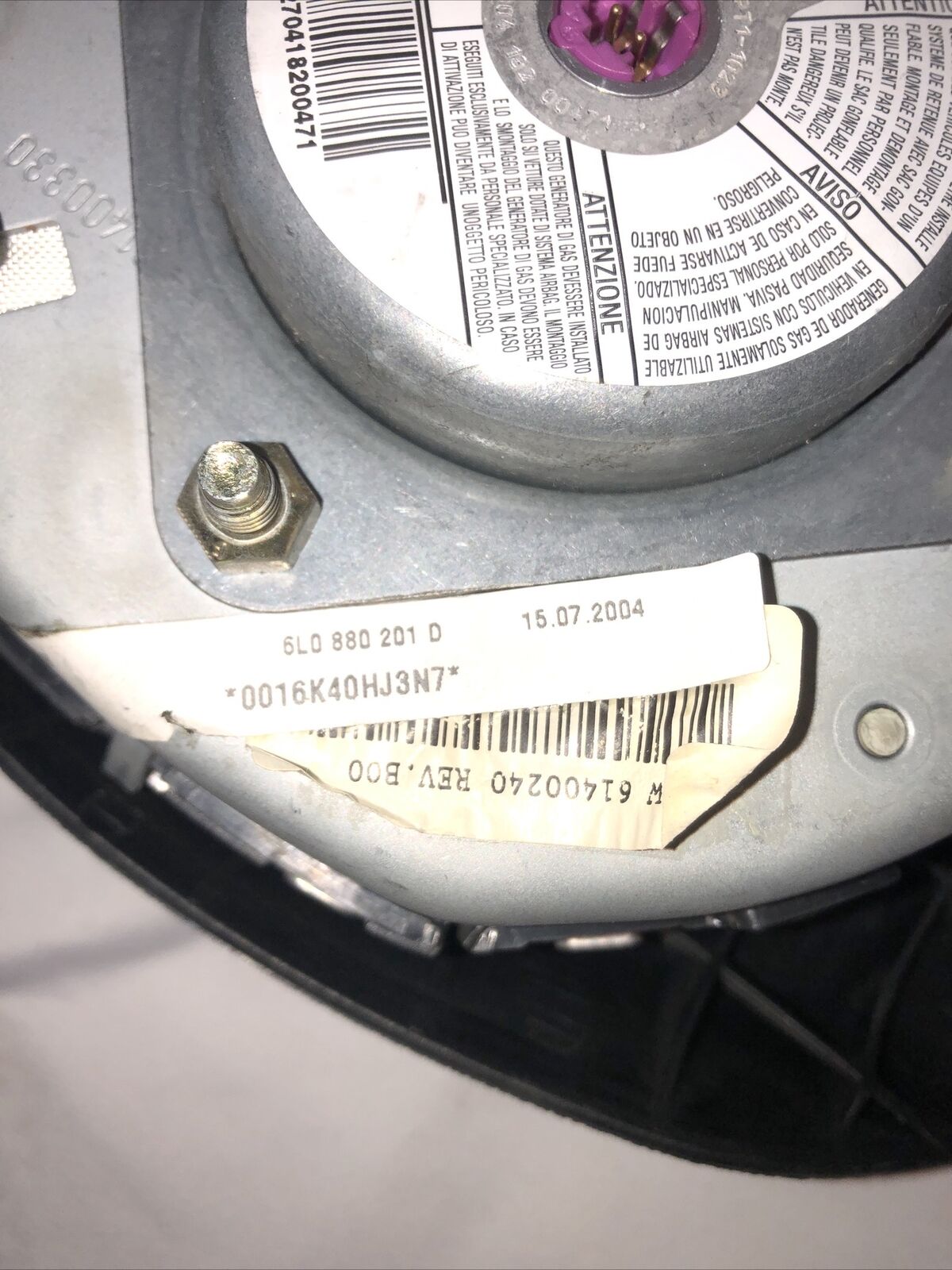 6L0880201 AIRBAG VOLANTE SEAT IBIZA 6L (2003/2007)