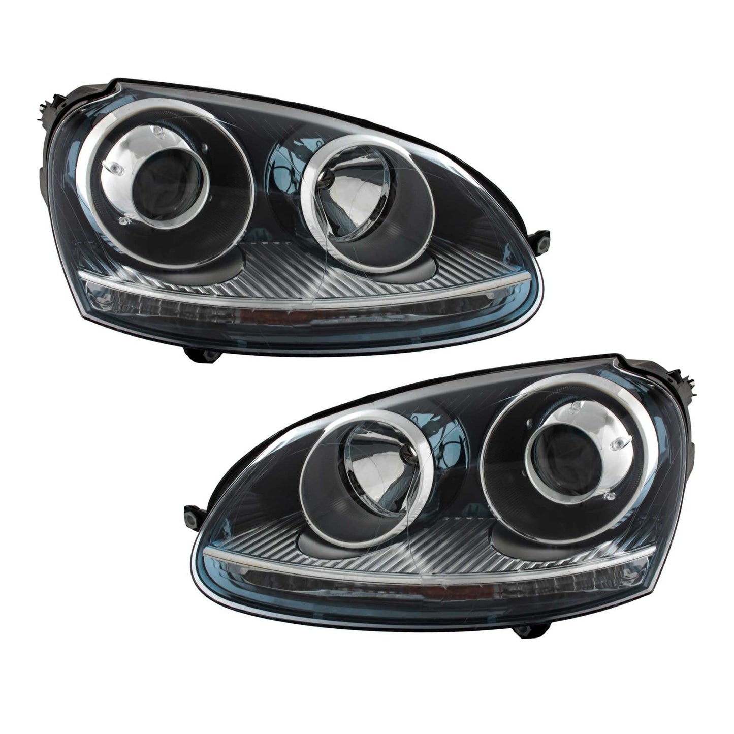 Set Di Fari Sinistro E Destro Xenon D2S/H7 Per VW Golf V Variant Jetta III