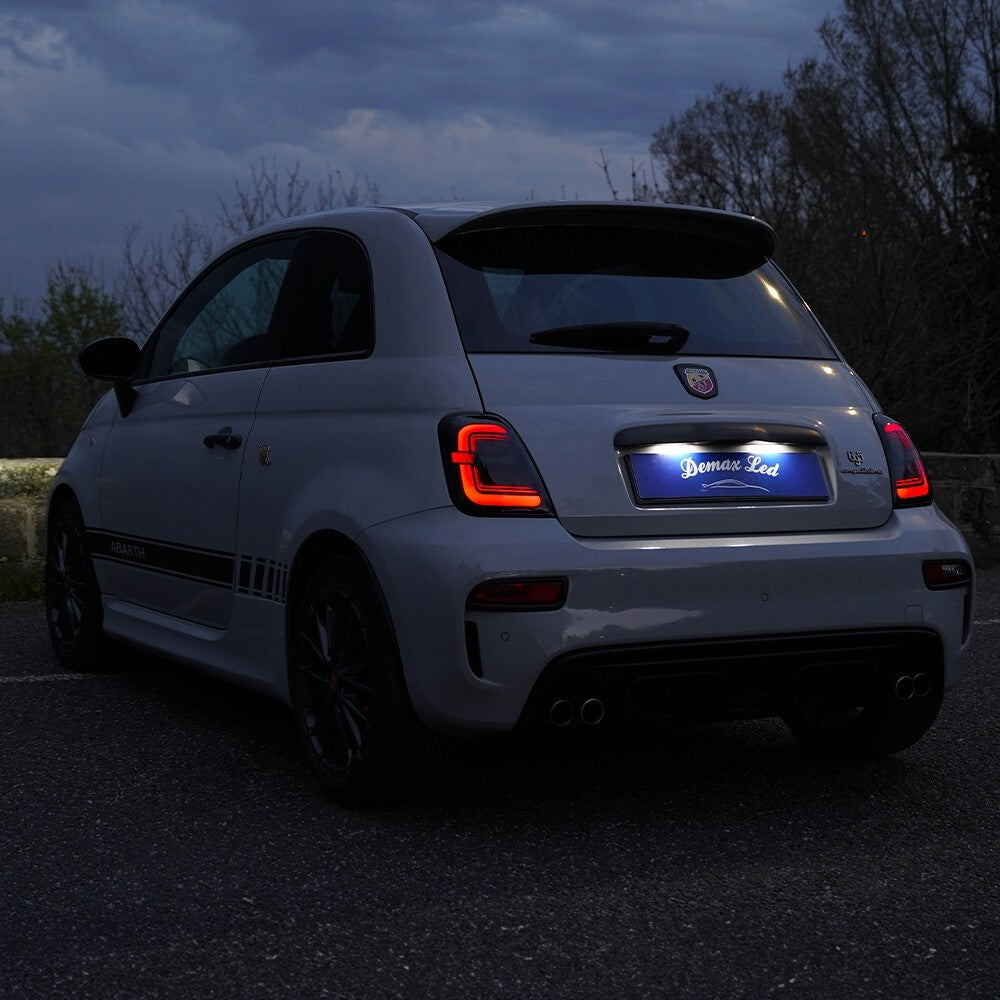 Fari Posteriori LED Abarth/Fiat 500 (2016–2024) – Facelift – Set Completo