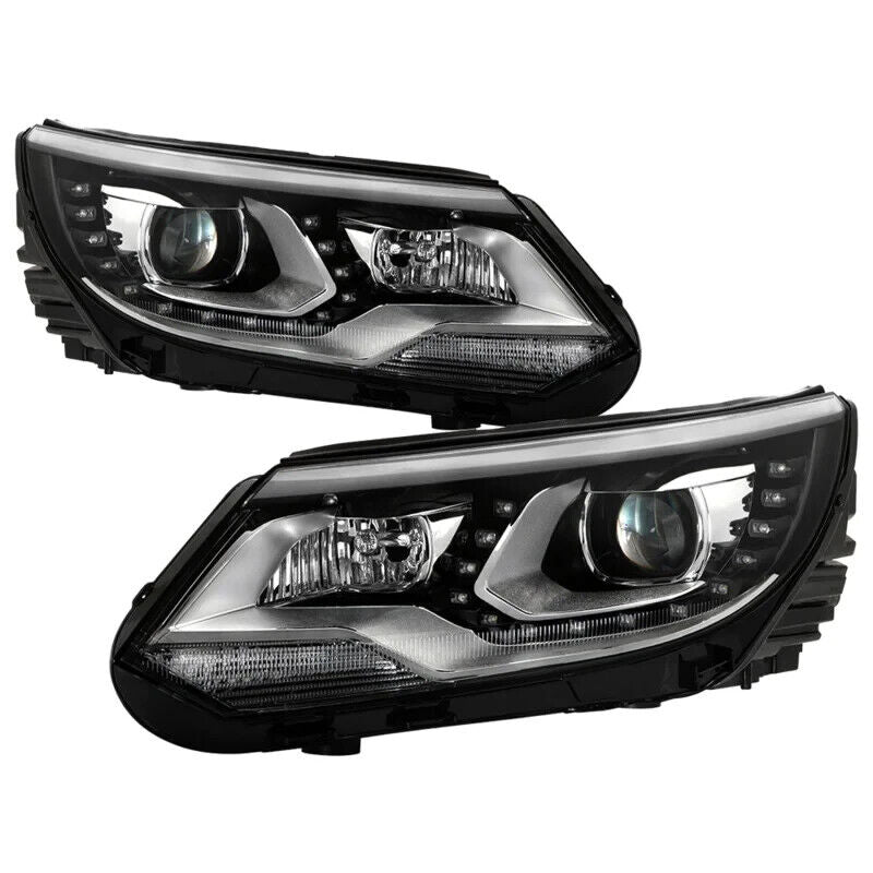 FARI ANTERIORI LED PER VW TIGUAN 11-15 FANALI NEW HEADLIGHTS