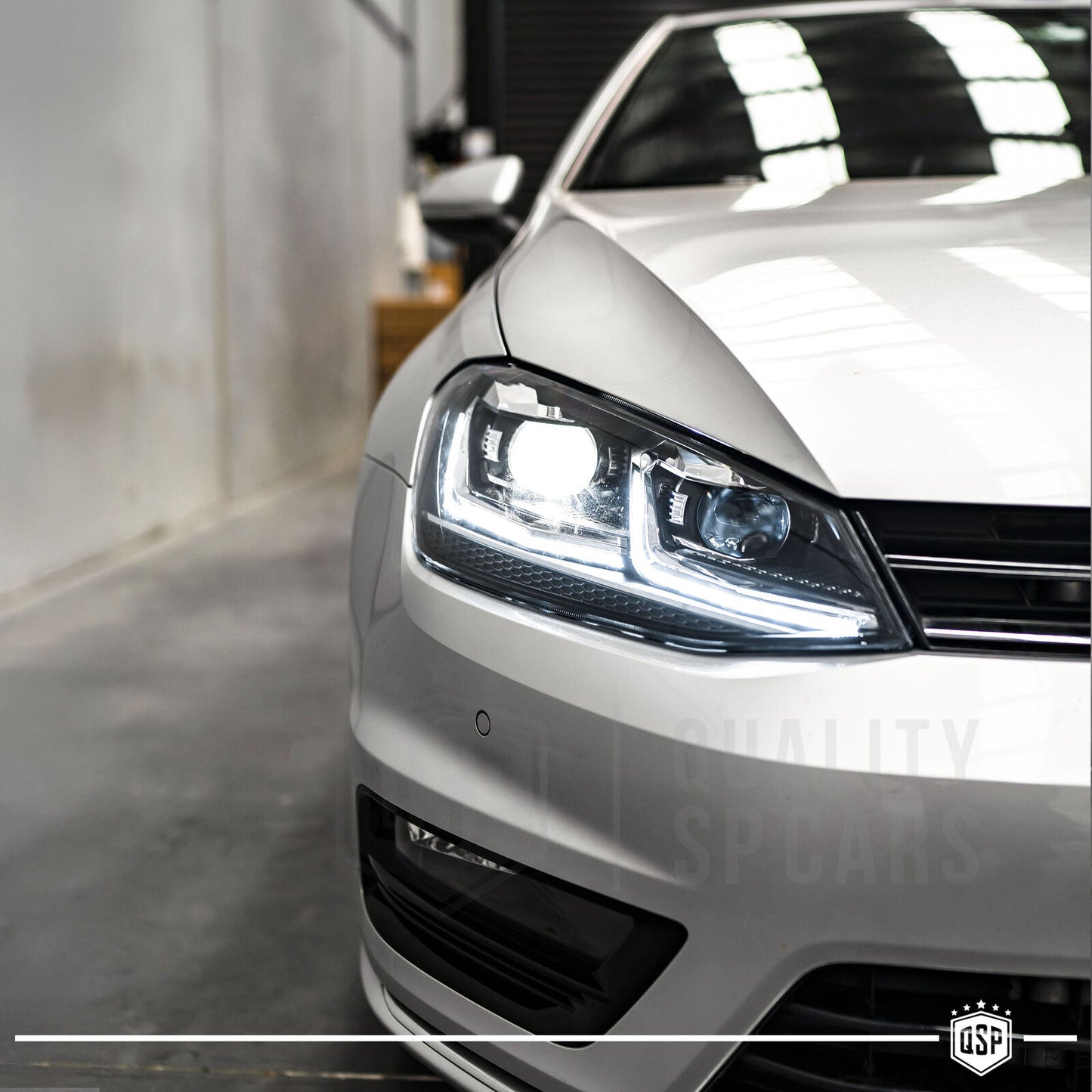 FARI LED Per Golf 7 Anteriori TRASFORMAZIONE in Golf 7.5 Restyling PLUG & PLAY