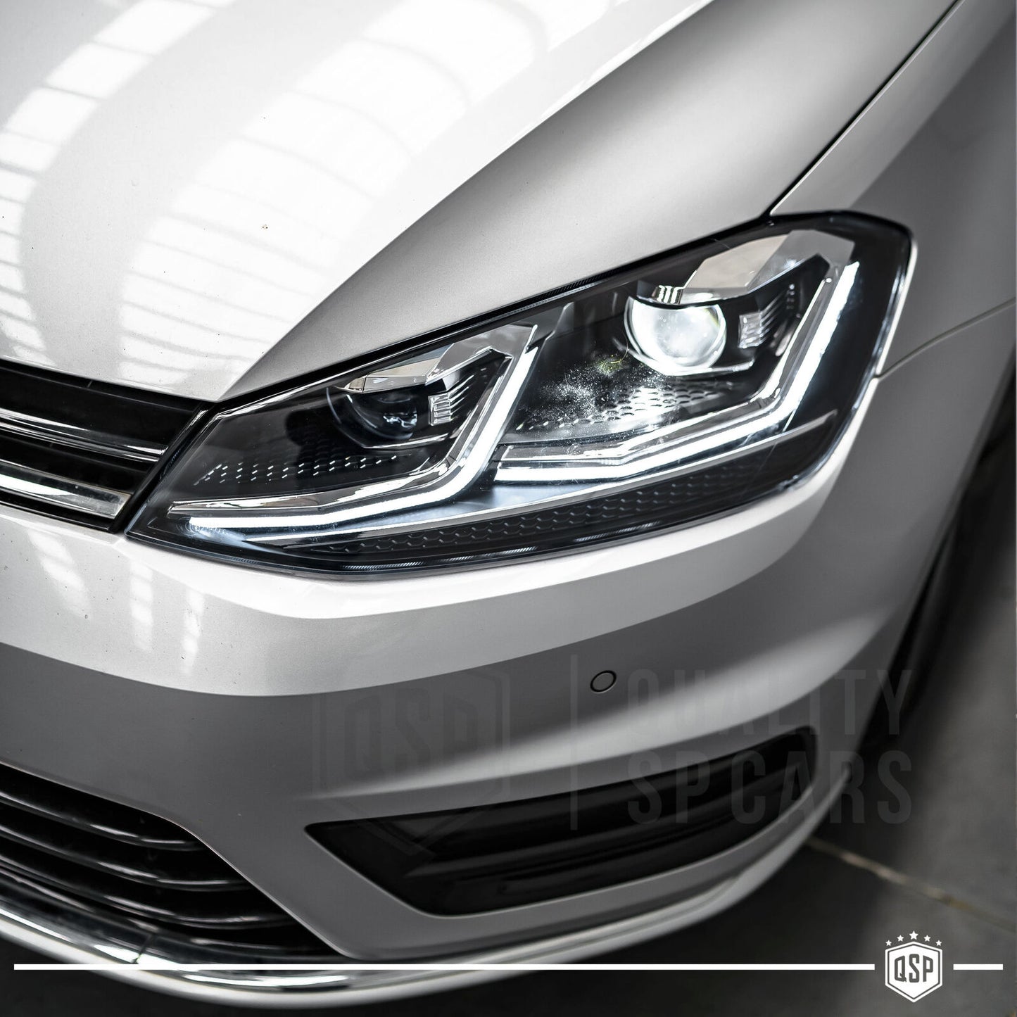 FARI LED Per Golf 7 Anteriori TRASFORMAZIONE in Golf 7.5 Restyling PLUG & PLAY