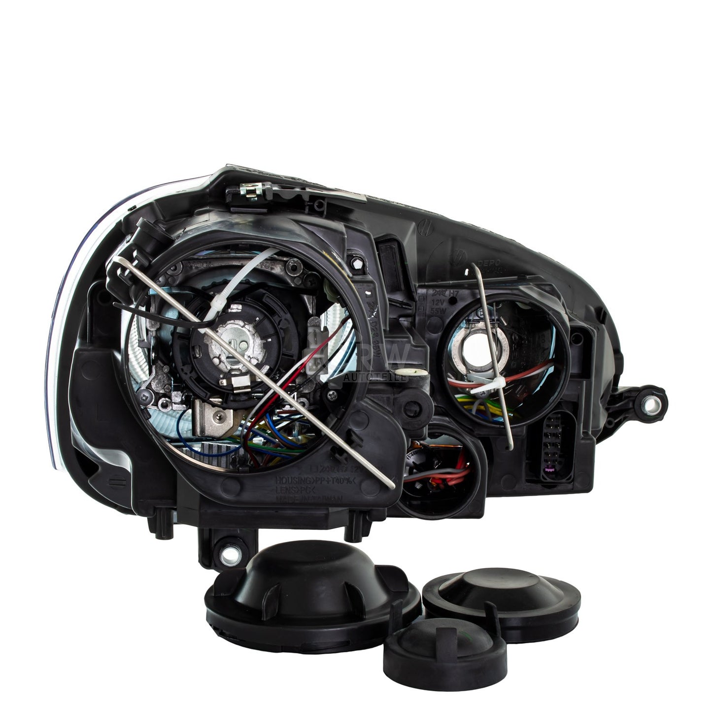 Set Di Fari Sinistro E Destro Xenon D2S/H7 Per VW Golf V Variant Jetta III