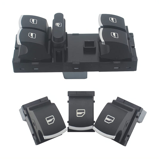 Kit Pulsanti Alzacristalli Golf MK5 MK6, Pulsantiera Alzavetri per Jetta Polo Passat Caddy Touran 5ND959857 5K4959857
