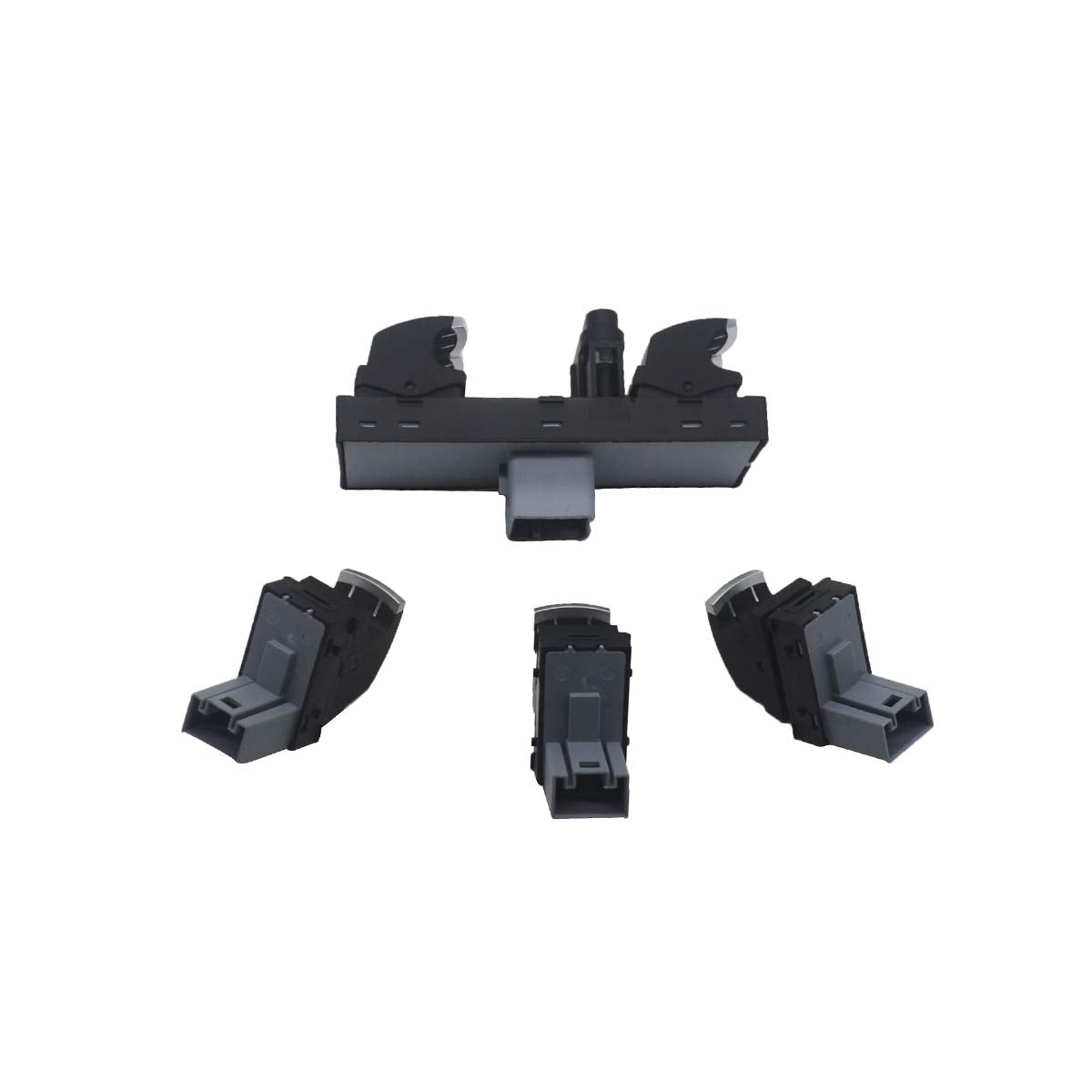Kit Pulsanti Alzacristalli Golf MK5 MK6, Pulsantiera Alzavetri per Jetta Polo Passat Caddy Touran 5ND959857 5K4959857