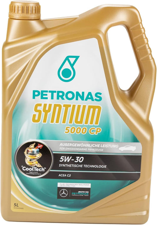 Petronas 70606M12EU Lubrificante Syntium 5000 Cp 5W30, 5L