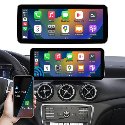 Autoradio da 10,25 pollici per Mercedes Benz Classe A/B GLA CLA W176 W246 C117 X117 X156 2013-2015 con NTG 4.5/4.7, supporta Apple Carplay/Android Auto/Mirrorlink
