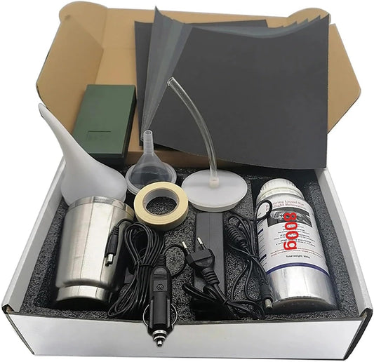 Kit Riparazione fari per Auto opachi - Pulizia e lucidatura fari Facili e veloci - Kit Completo per Un restauro Perfetto e duraturo