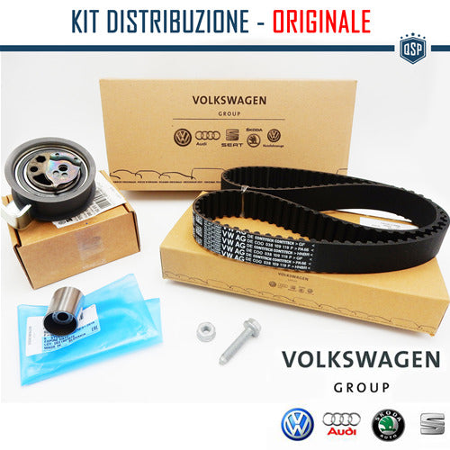 Kit Distribuzione ORIGINALE PER Volkswagen GOLF IV 1.9 TDI 1998-2006 Ricambio Vw