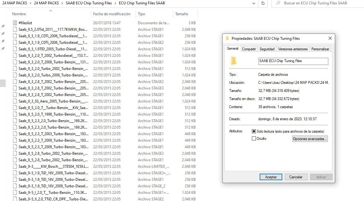 ECU TUNING FILES /STAGE 1/ STAGE 2 [16,4GB]24 MAP