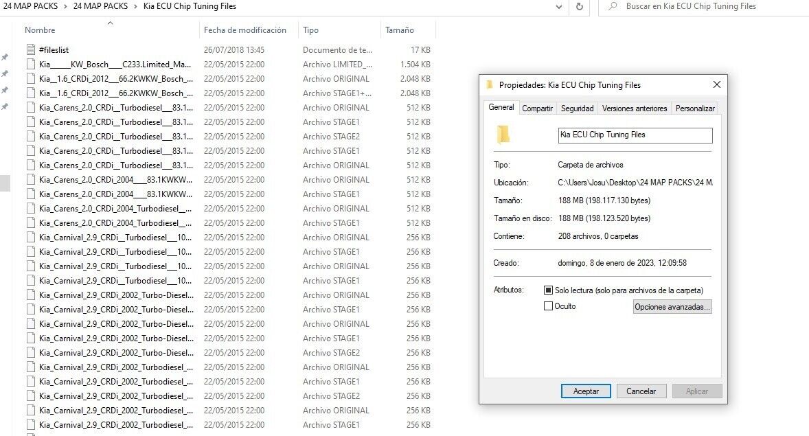 ECU TUNING FILES /STAGE 1/ STAGE 2 [16,4GB]24 MAP