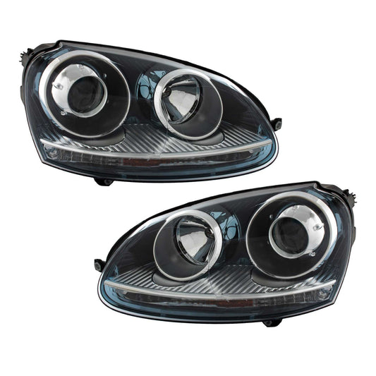Set Di Fari Sinistro E Destro Xenon D2S/H7 Per VW Golf V Variant Jetta III