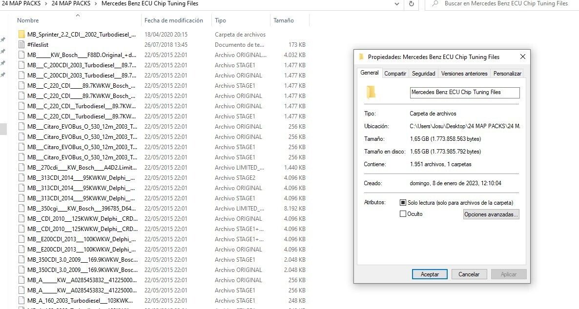 ECU TUNING FILES /STAGE 1/ STAGE 2 [16,4GB]24 MAP