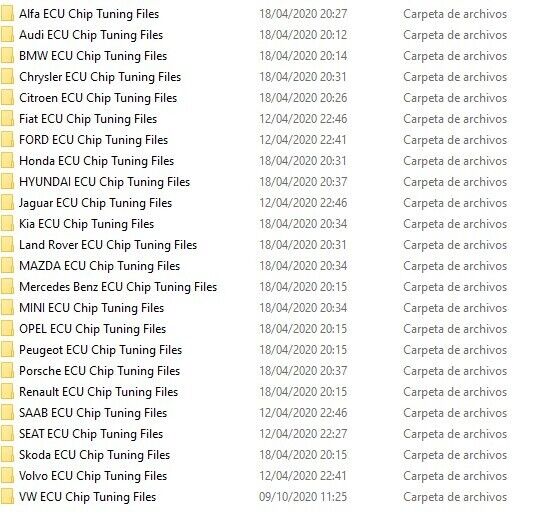 ECU TUNING FILES /STAGE 1/ STAGE 2 [16,4GB]24 MAP