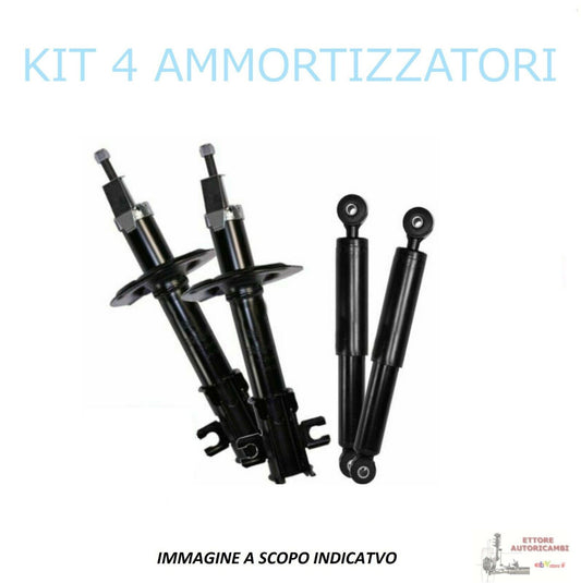 KIT 4 AMMORTIZZATORI TOYOTA AYGO 06 2ANTERIORI+2POSTERIORI