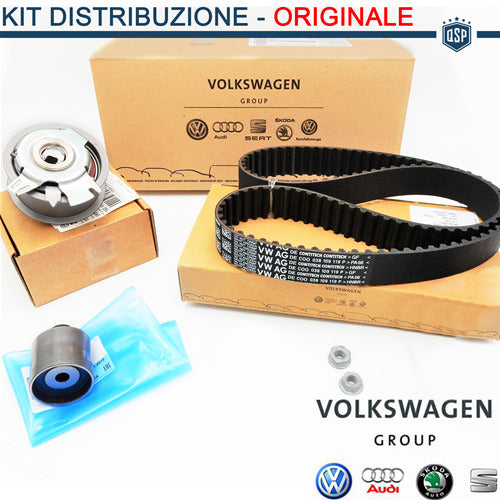 Kit Cinghia Distribuzione ORIGINALE per SEAT IBIZA 6L 1.4-1.9 TDI 02-09 Ricambi
