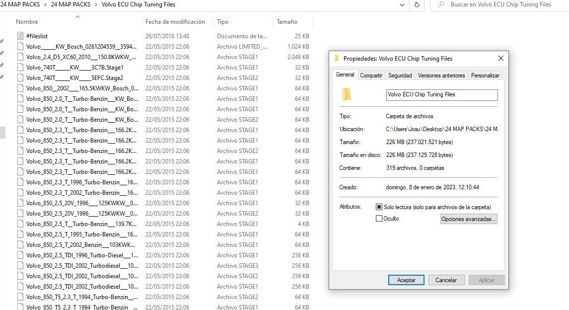 ECU TUNING FILES /STAGE 1/ STAGE 2 [16,4GB]24 MAP