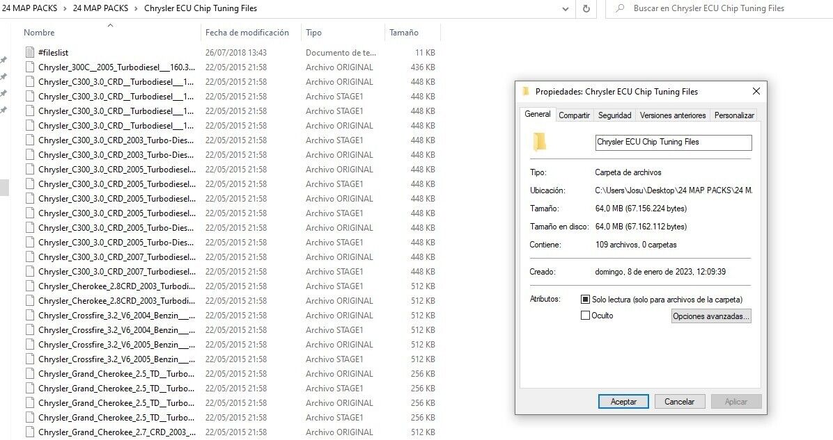 ECU TUNING FILES /STAGE 1/ STAGE 2 [16,4GB]24 MAP