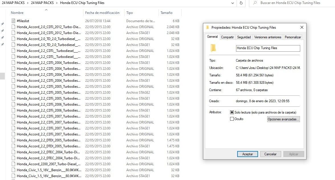 ECU TUNING FILES /STAGE 1/ STAGE 2 [16,4GB]24 MAP