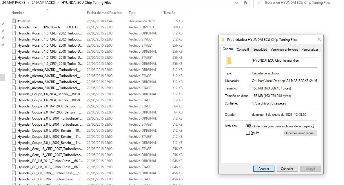 ECU TUNING FILES /STAGE 1/ STAGE 2 [16,4GB]24 MAP