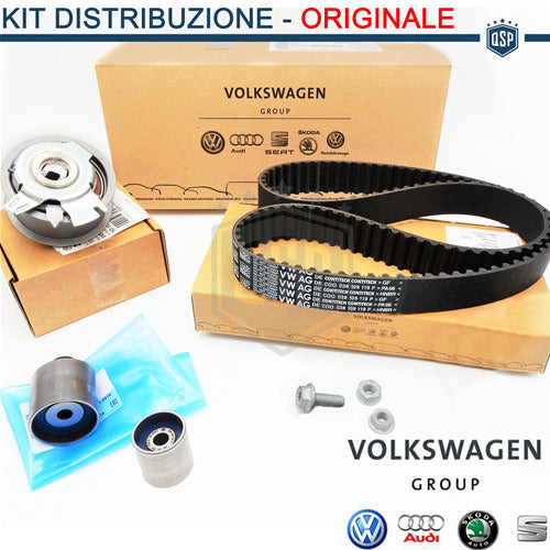 Kit Distribuzione ORIGINALE per Volkswagen POLO V 1.4 TDI 2014-2018 Ricambio
