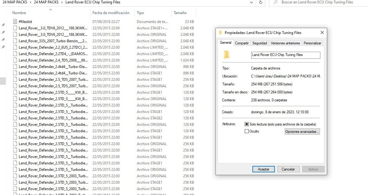 ECU TUNING FILES /STAGE 1/ STAGE 2 [16,4GB]24 MAP